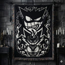 Gengar Evolutions Ghost Pokemon Woven Throw Blanket