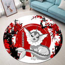 Vaporeon Japan Style Round Rug