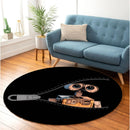 Wall E Zipper Round Rug