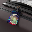 Water Pokemon Couple Love You To The Moon Galaxy Luggage Tag