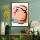 Water Pokemon Team Japan Cherry Blossom- Living Room - Canvas Wall Art - Print - Wall Decor