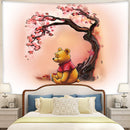 Winnie The Pooh Cherry Blossom Tapestry