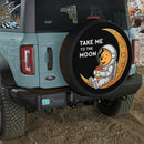 Astronaut Winnie The Pooh Take Me To The Moon Jeep Car Spare Tire Cover