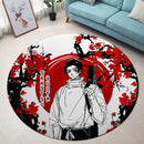 Yuta Jujutsu Kaisen Japan Style Round Rug