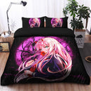 Darling In The Franxx Zero Two Moonlight Bedding Set Duvet Cover And 2 Pillowcases Nearkii
