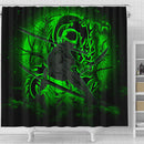 Zoro One Piece Moonlight Shower Curtain Nearkii