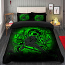 Zoro One Piece Moonlight Bedding Set Duvet Cover And 2 Pillowcases Nearkii