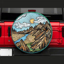 Mountain Is Calling Jeep Car Spare Tire Cover Gift For Campers Nearkii