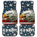 US Independence Day U.S Navy Eagle On American Flag Car Floor Mats Car Accessories Nearkii