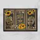 Groot Sunflower Doormat Home Decor Nearkii