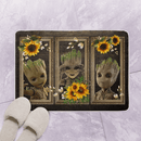 Groot Sunflower Doormat Home Decor Nearkii