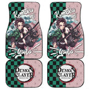 Demon Slayer Tanjiro x Nezuko Car Floor Mats Anime Car Accessories Nearkii