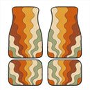 Retro Stripes Car Floor Mats Car Accessories Nearkii