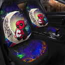 Chibi Deadpool Unicorn Toy Love You To The Moon Galaxy Car Seat Covers Nearkii