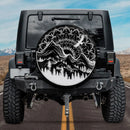 Mandala Sunrise Moutain Wild Car Spare Tire Cover Gift For Campers Nearkii