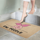 Lovely Piglet Ew People Doormat Home Decor Nearkii