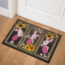 Piglet Sunflower Door Mat Bathroom Mats Home Decor Nearkii