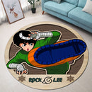 Naruto Rock Lee Round Carpet Rug Bedroom Livingroom Home Decor Nearkii