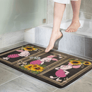 Piglet Sunflower Door Mat Bathroom Mats Home Decor Nearkii