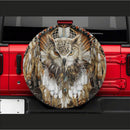 Owl Native Tribe Jeep Car Spare Tire Cover Gift For Campers Nearkii