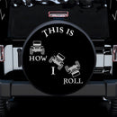 This Is How I Roll Car Spare Tire Covers Gift For Campers Nearkii