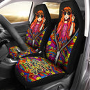 Hippie Girl Get In Sit Down Shut Up Hold On 3D Seat Cover Nearkii