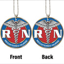 Nurse Symbol Car Ornament Custom Car Accessories Decorations Nearkii