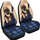 German Shepherd Cute Custom Car Seat Covers Nearkii