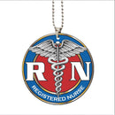 Nurse Symbol Car Ornament Custom Car Accessories Decorations Nearkii