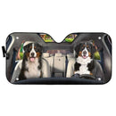 Bernese Mountain Dog Car Auto Sun Shades Windshield Accessories Decor Gift Nearkii