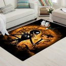 Jack Skellington Nightmare Before Christmas Moonlight Area Carpet Rug Home Decor Bedroom Living Room Decor Nearkii