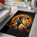 Jack Skellington Nightmare Before Christmas Moonlight Area Carpet Rug Home Decor Bedroom Living Room Decor Nearkii