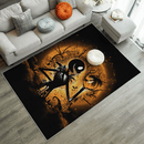 Jack Skellington Nightmare Before Christmas Moonlight Area Carpet Rug Home Decor Bedroom Living Room Decor Nearkii