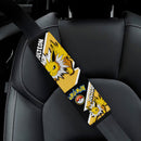 Jolteon seat belt covers Anime Pokemon Custom Car Accessories Nearkii