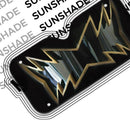 Power Rangers Dino Thunder Black Ranger Helmet Custom Car Auto Sunshade Windshield Accessories Decor Gift Nearkii