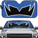 Power Rangers Dino Thunder Blue Ranger Helmet Custom Car Auto Sunshade Windshield Accessories Decor Gift Nearkii