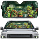 Halloween Goblin Custom Car Auto Sun Shades Windshield Accessories Decor Gift Nearkii