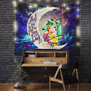 Pikachu Color Love You To The Moon Galaxy Tapestry Room Decor Nearkii