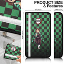 Tanjiro Kamado Demon Slayers Anime Car Seat Belt Cover Custom Car Accessories Nearkii