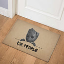 Cute Groot Ew People Doormat Home Decor Nearkii