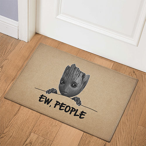 Cute Groot Ew People Doormat Home Decor Nearkii