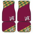 Demon Slayer Car Floor Mats Anime Giyu Tomioka Car Accessories Nearkii