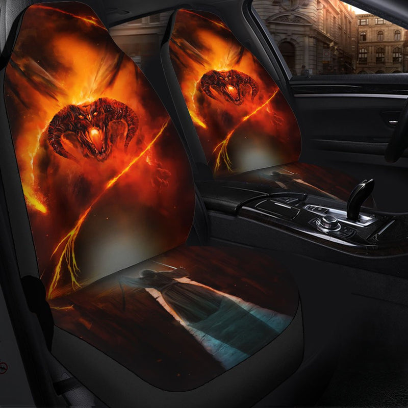 Balrog Vs Gandalf Figural Light Custom Premium Custom Car Premium Custom Car Seat Covers Decor Protectors Decor Protector Nearkii