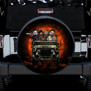 Halloween Horror Movie Ride Jeep Funny Car Spare Tire Covers Gift For Campers Nearkii