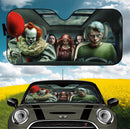 Horror Pennywise And Friends Halloween Car Auto Sunshades Nearkii