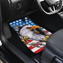 US Independence Day Bald Eagle Breaking Though Claw Scratch Car Floor Mats Car Accessories Nearkii