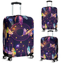 Dream Catcher Neon Luggage Cover Suitcase Protector Nearkii