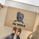 Cute Groot Ew People Doormat Home Decor Nearkii