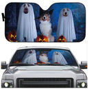 Spooky Dog Custom Car Auto Sun Shades Windshield Accessories Decor Gift Nearkii