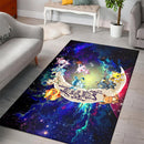 Eevee Evolution Pokemon Love You To The Moon Galaxy Carpet Rug Home Room Decor Nearkii